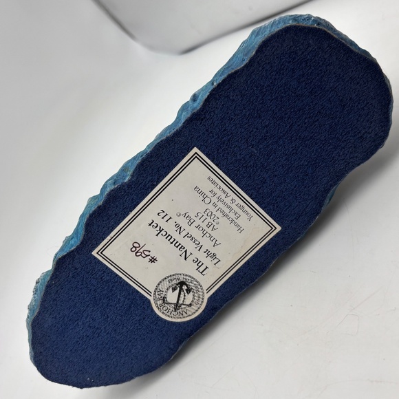 Anchor Bay Harbour Lights The Nantucket Light Vessel No. 112 Boat Figurine - Picture 11 of 16